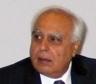 Minister Sibal in Kumpula